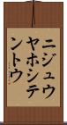 ニジュウヤホシテントウ Scroll