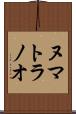 ヌマトラノオ Scroll