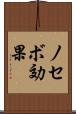 ノセボ効果 Scroll