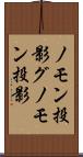 ノモン投影 Scroll