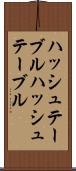 ハッシュテーブル Scroll