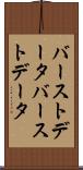 バーストデータ Scroll