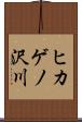 ヒカゲノ沢川 Scroll