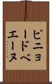 ピニョードベエーヌ Scroll