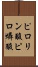 ピロリン酸 Scroll