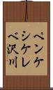 ペンケシケレベ沢川 Scroll
