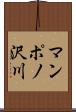 マンポノ沢川 Scroll