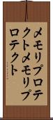 メモリプロテクト Scroll