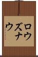 ロウズナウ Scroll