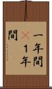 一年間(P) Scroll