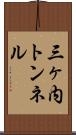 三ヶ内トンネル Scroll