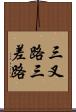 三叉路 Scroll