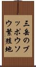 三岳のブッポウソウ繁殖地 Scroll