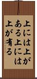上には上がある Scroll
