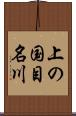 上の国目名川 Scroll
