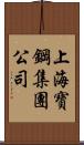 上海寶鋼集團公司 Scroll