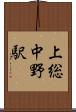上総中野駅 Scroll