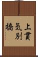 上貫気別橋 Scroll