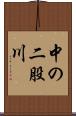 中の二股川 Scroll