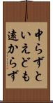 中らずといえども遠からず Scroll