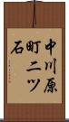 中川原町二ツ石 Scroll