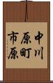 中川原町市原 Scroll