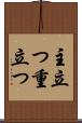 主立つ Scroll