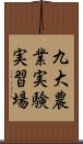 九大農業実験実習場 Scroll