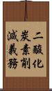 二酸化炭素削減義務 Scroll