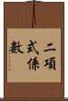 二項式係數 Scroll