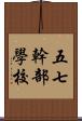 五七幹部學校 Scroll