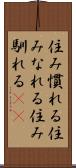 住み慣れる Scroll