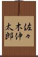 佐々木伸太郎 Scroll