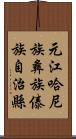 元江哈尼族彝族傣族自治縣 Scroll