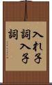 入れ子詞 Scroll