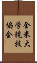 全米大学競技協会 Scroll