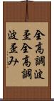 全高調波歪 Scroll