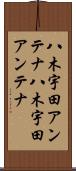 八木宇田アンテナ Scroll