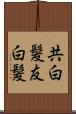 共白髪 Scroll