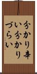 分かり辛い Scroll