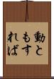 動ともすれば Scroll