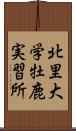 北里大学牡鹿実習所 Scroll