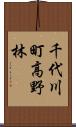 千代川町高野林 Scroll