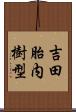 吉田胎内樹型 Scroll
