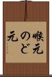 喉元 Scroll