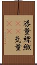 器量;縹緻(rK);気量(sK) Scroll