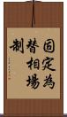 固定為替相場制 Scroll