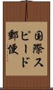 国際スピード郵便 Scroll