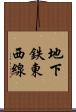 地下鉄東西線 Scroll