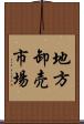 地方卸売市場 Scroll